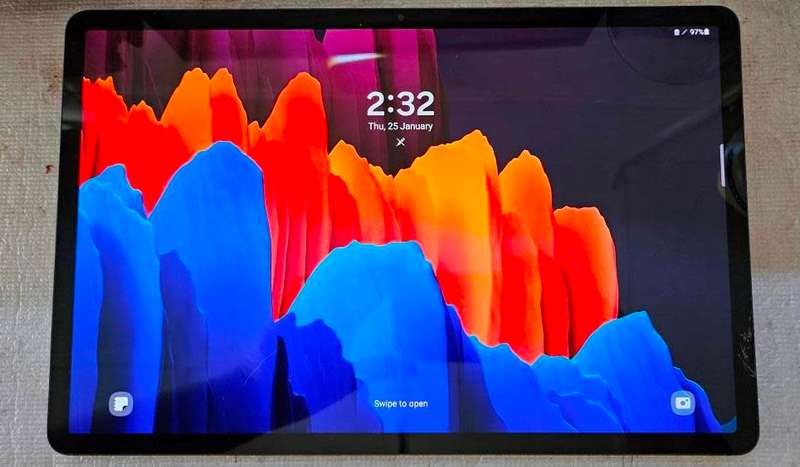 Samsung Galaxy Tab S7+ Plus SM-T970 128GB Wi-Fi 12.4 in - Mystic Grey