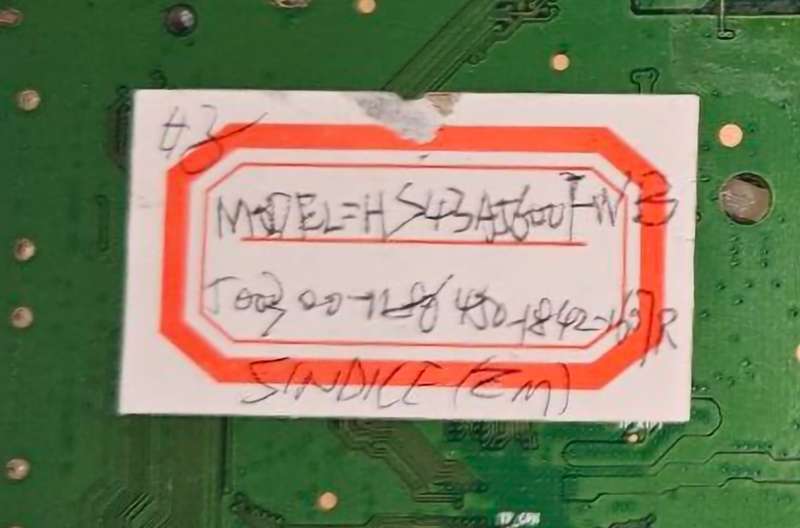 Hisense RSAG7.820.7953 TV Main Board for model 43A5600 43 inch Replacement Television board