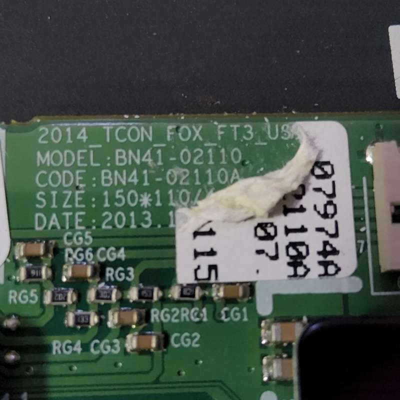 Samsung BN41-02110A TCON Board for 48 inch TV Replacement Television Timing CONtrol T-CON Board