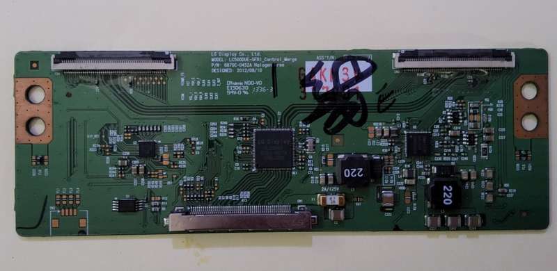 LG 6870C-0452A Original Replacement TV TCON Board LG T-CON board for 42 and 50 inch LG Television