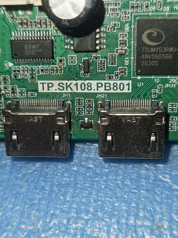 Sinotec TP.SK108.PB801 Upgraded 6 button Replacement Combo board for 26 28 32 40 inch Televisions
