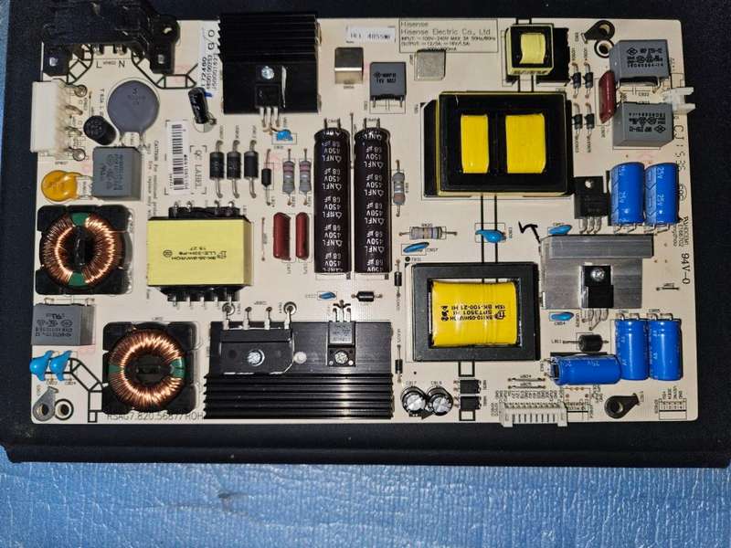HISENSE RSAG7.820.5687 HLL 4855WF TV Power Supply Board for 50 inch or 55 inch Hisense Television