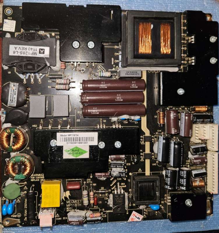 Sinotec Sansui MEGMEET MP118TH TV Power Supply Board Power Panel for 39 40 42 inch Television