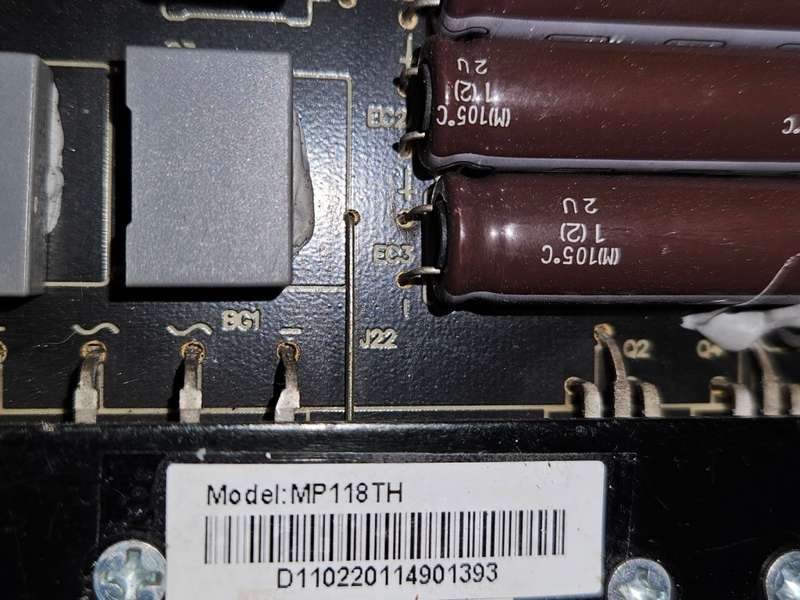 Sinotec Sansui MEGMEET MP118TH TV Power Supply Board Power Panel for 39 40 42 inch Television