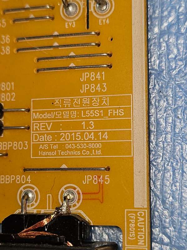 Samsung BN44-00704E TV Power Supply Board Power Panel for 50 inch and 55 Inch Samsung Television