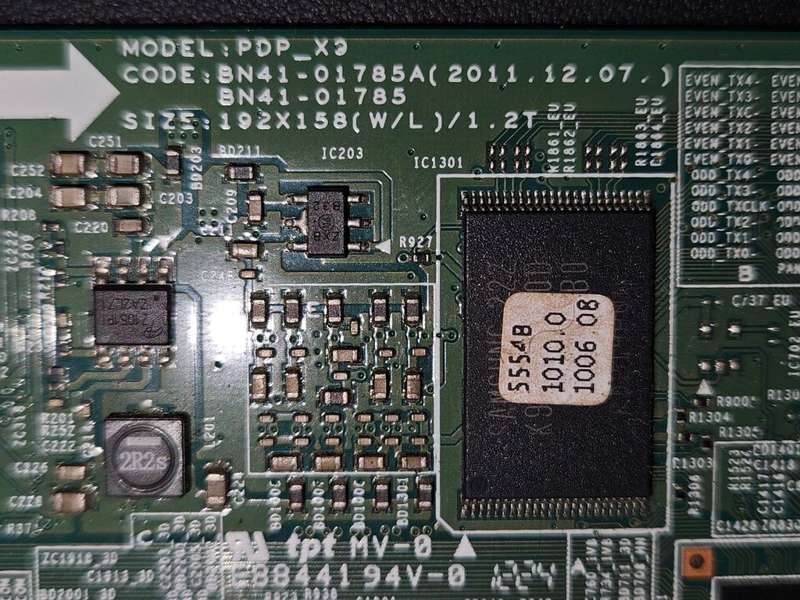 Samsung BN41-01785A Plasma TV Main Board Replacement Main Television for 51 inch Plasma Television