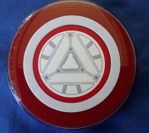 Qi Wireless Charger Iron Man Logo for Samsung Galaxy S6 / S6 Edge