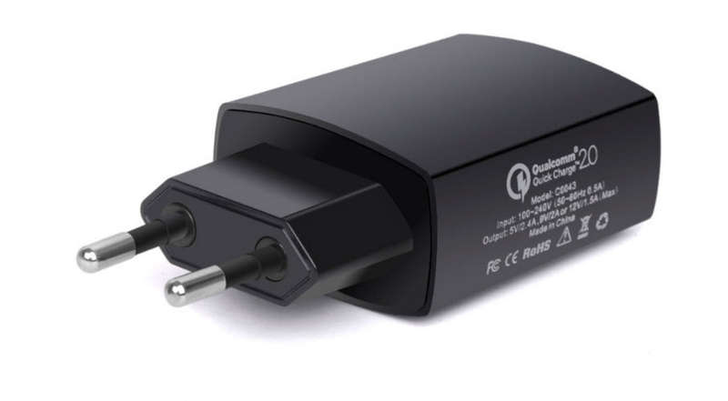 Choetech Black FAST Charge Wall Charger Adapter