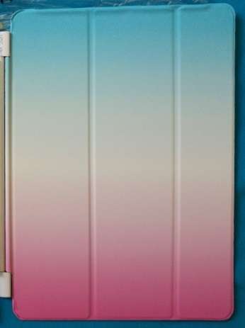 *IN STOCK* Blue/Pink Magnetic Flip Cover For iPad Air