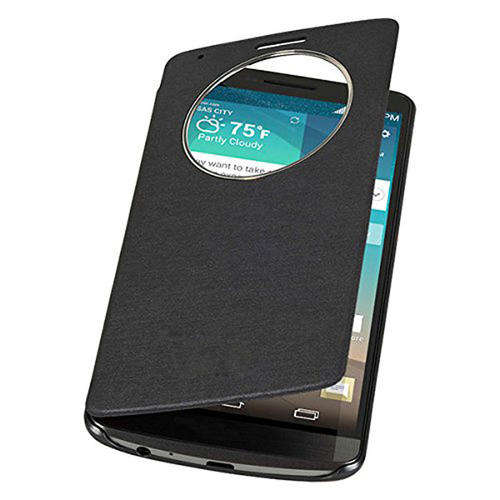 Quick Circle Case Cover With Qi Wireless Charging + NFC For LG G3 D855 D850