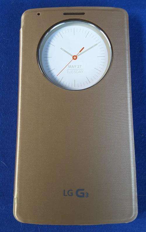 Quick Circle Case Cover With Qi Wireless Charging + NFC For LG G3 D855 D850