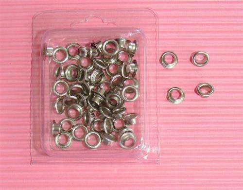 Eyelets SILVER 5mm x 50