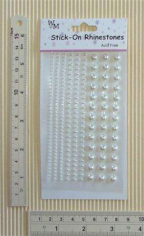 R/Stones PEARLS Round Stick-On Ass Sizes