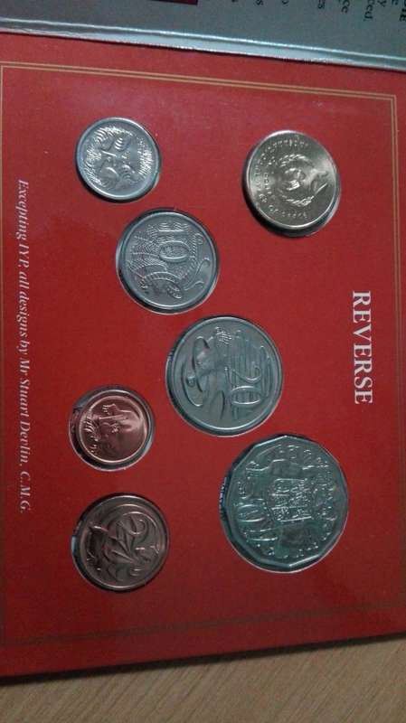 Royal Australian Mint Coins uncirculated collection 1986
