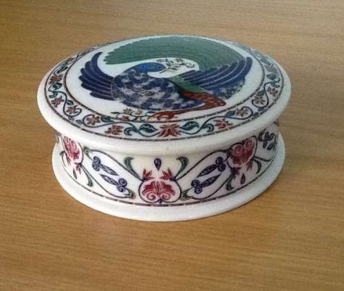Elizabeth Arden Byzantium porcelain powder box dish