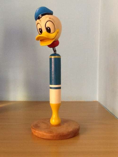 Genuine vintage Donald Duck child's toy