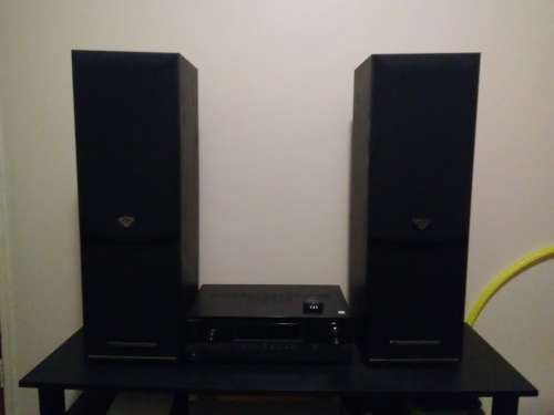 Sony Stereo AMP + Cerwin Vega VE8 Speakers Times 2 + MP3 Receiver + Sony Headphones