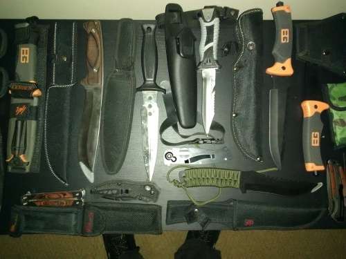 Collection of Knives.