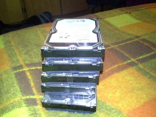 5 Seagate  1 Terabyte  SATA Hard Drives
