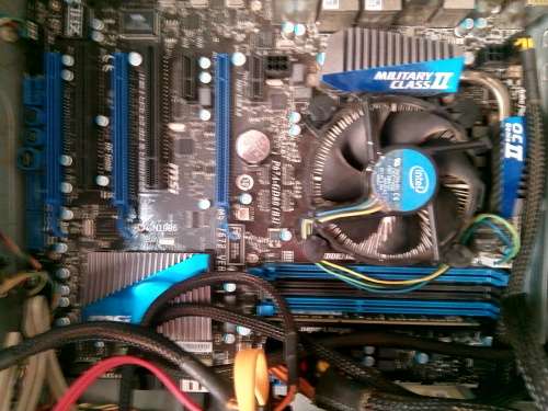 Core i5 with MSI P67A-GD80 (B3) Motherboard, 6 GB DDR3 RAM and a Thermaltake 500 WATT PSU + N9800GT