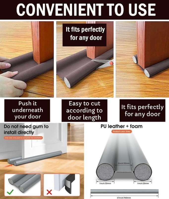 DOOR DRAFT STOPPER