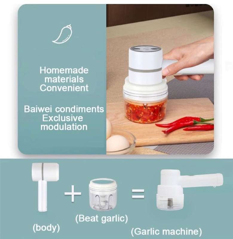 CORDLESS COOKING & CLEANING MACHINE_  5-IN-1