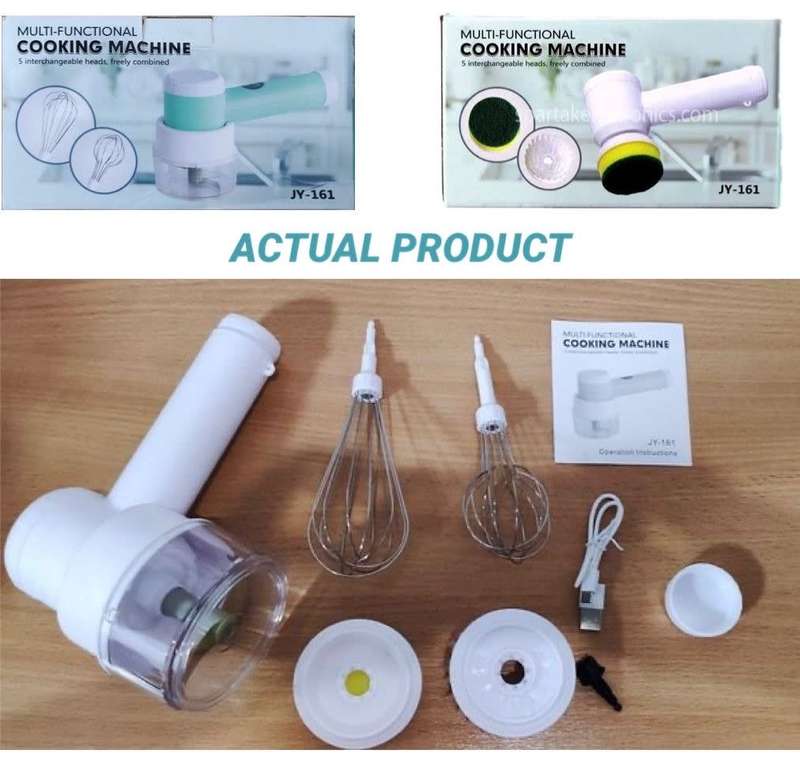 CORDLESS COOKING & CLEANING MACHINE_  5-IN-1