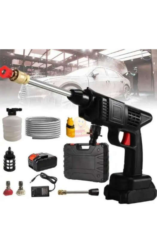 48V Cordless High Pressure Washer Cleaning Spray Machine Gun RF-46B