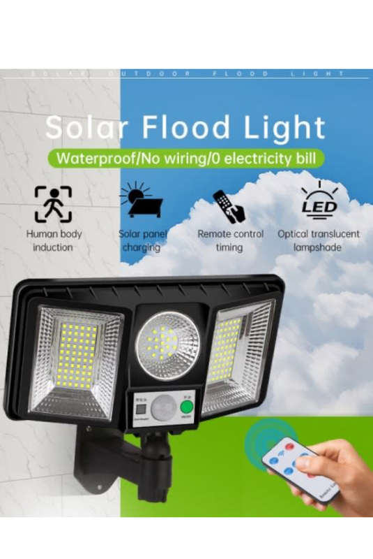 137 LED Solar Light - 137 LED Motion Sense Outdoor Light - Super Bright Outdoor Light 137 LED Solar