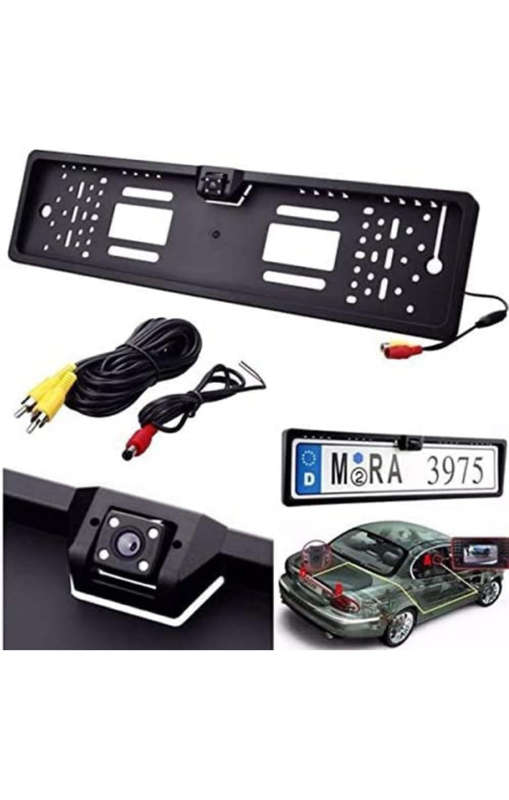 License Plate with Night vision Car Rearview Camera