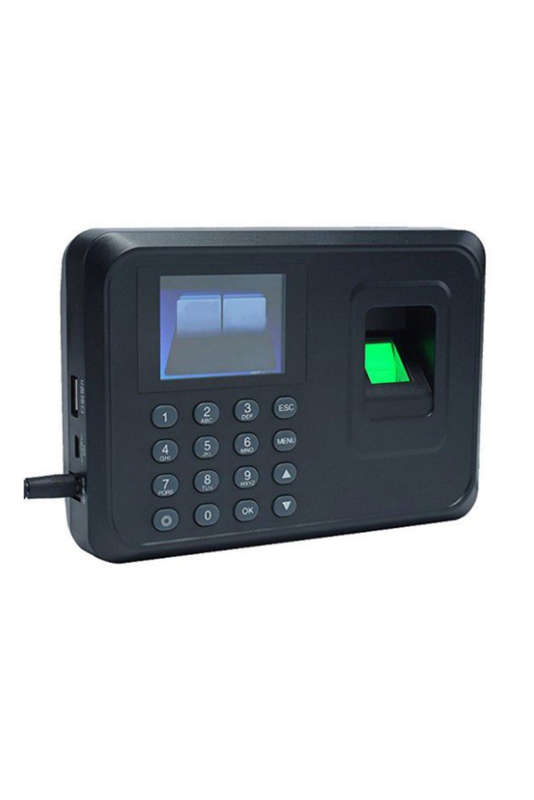 Fingerprint Time Attendance Machine Black
