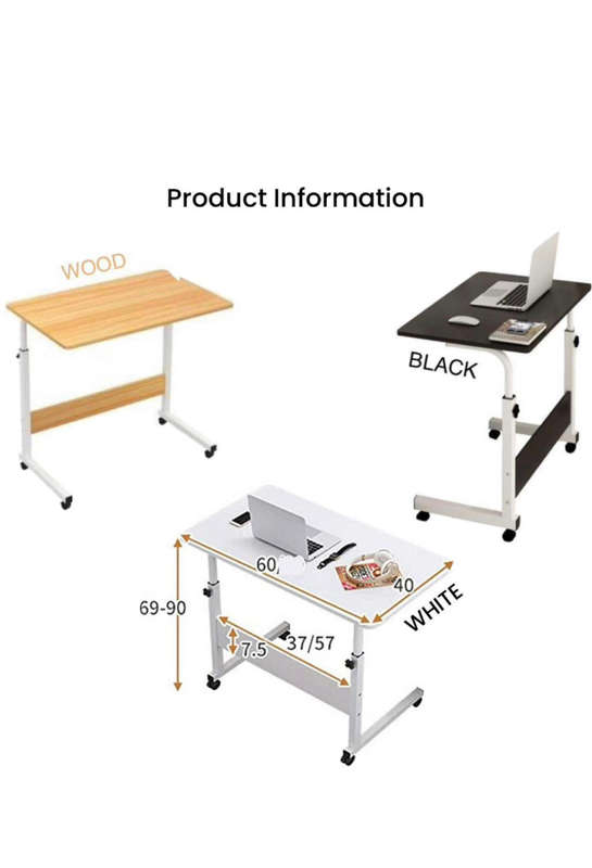 Adjustable Laptop Stand with Wheels