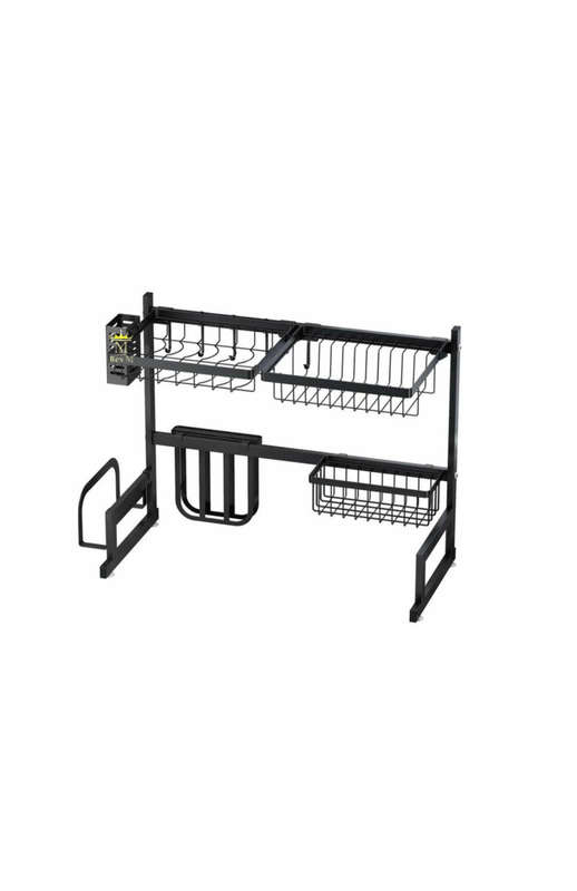 Kitchen Over The Sink Dish Drying Rack - 85 cm
