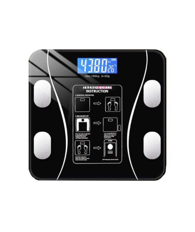 Body Fat Scale Smart Wireless Digital Bathroom Body Weight & BMI Scale