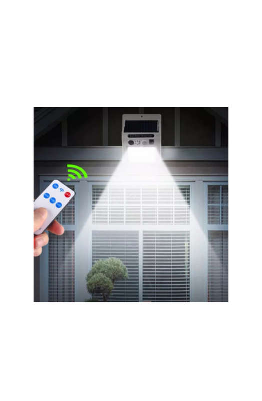 Solar Motion Sensor Light with Alarm