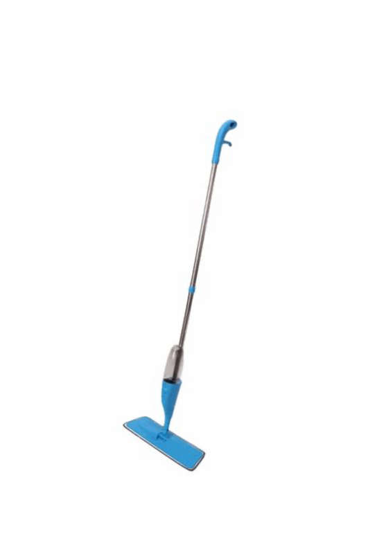 Stainless Steel Bar Microfiber Flat Spray Mop No Bending Microfibers Mop