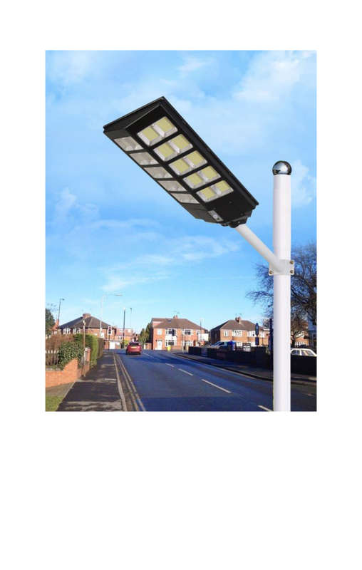 1000W Solar Outdoor LED Floor Light With Remote Control
