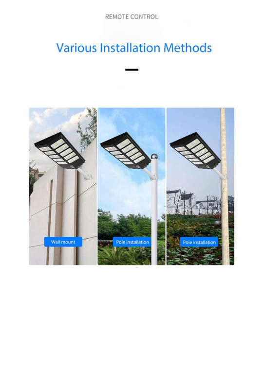 1000W Solar Outdoor LED Floor Light With Remote Control