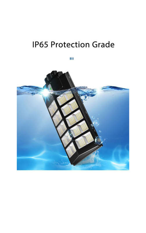 1000W Solar Outdoor LED Floor Light With Remote Control