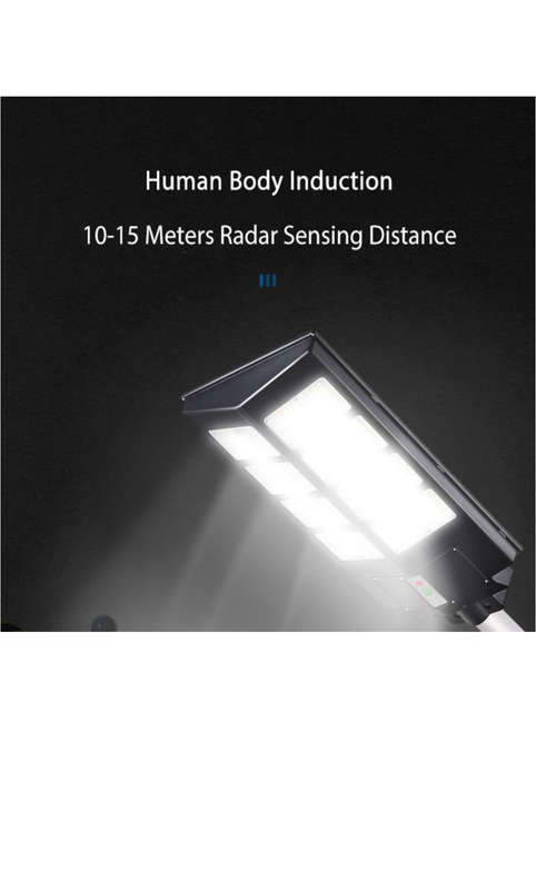 1000W Solar Outdoor LED Floor Light With Remote Control