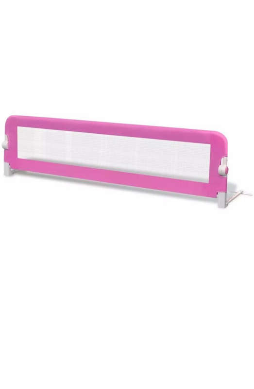 Safety Bed Lattice Railing  Classic - For Toddlers (Pink)
