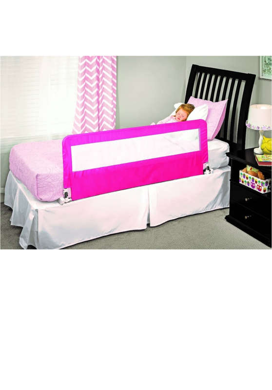 Safety Bed Lattice Railing  Classic - For Toddlers (Pink)