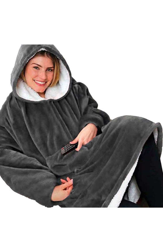 One Size Fits All, Ultra Plush Blanket, Huggie Hoodie, TV Blanket