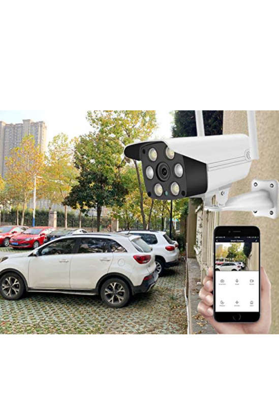 Wi-Fi Surveillance Camera Clear Night Vision