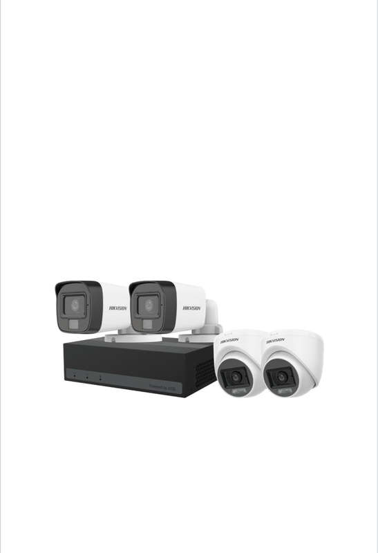 Hikvision Analogue 4-Camera Kit