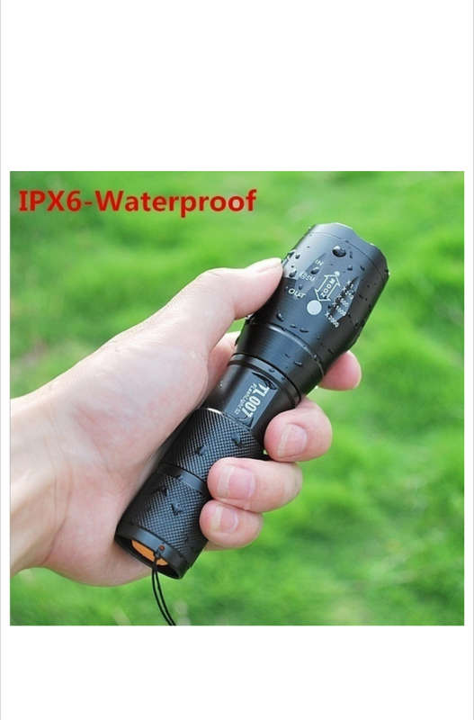 LED Flashlight Rechargeable