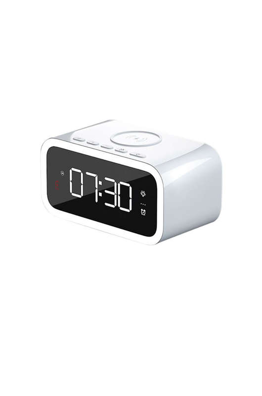 Wireless Charging Smart Tabletop Alarm Clock - SI-107