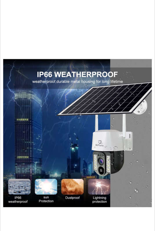 4G Solar Camera