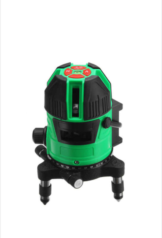 5 Line Green Light Laser Machine Laser Level Horizontal & Vertical Self-Leveling