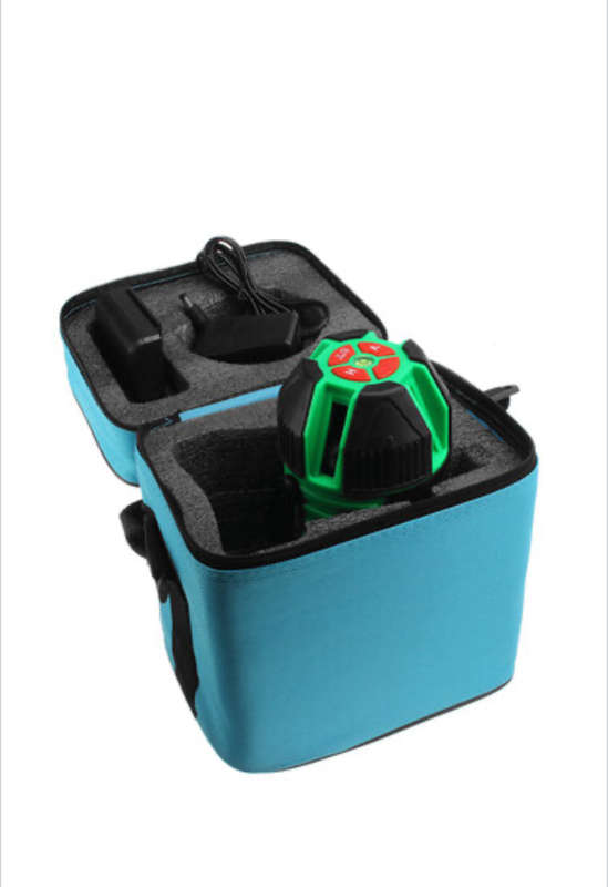 5 Line Green Light Laser Machine Laser Level Horizontal & Vertical Self-Leveling
